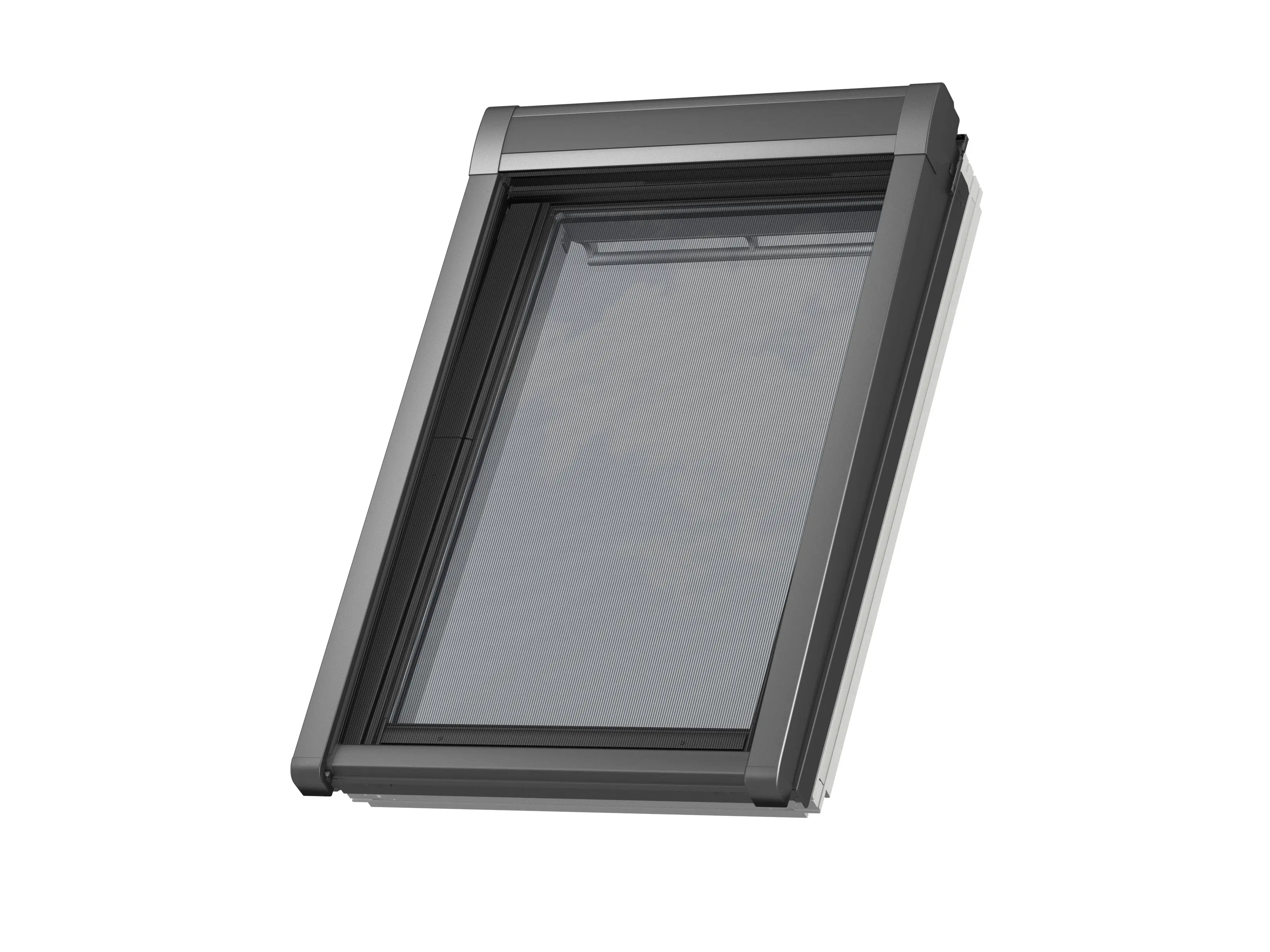 VELUX Standard Hitzeschutz-Markise H-Krallen MHL FK00 5060 Uni Schwarz PG:Standard