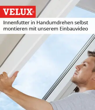 VELUX Innenfutter Einbauvideo