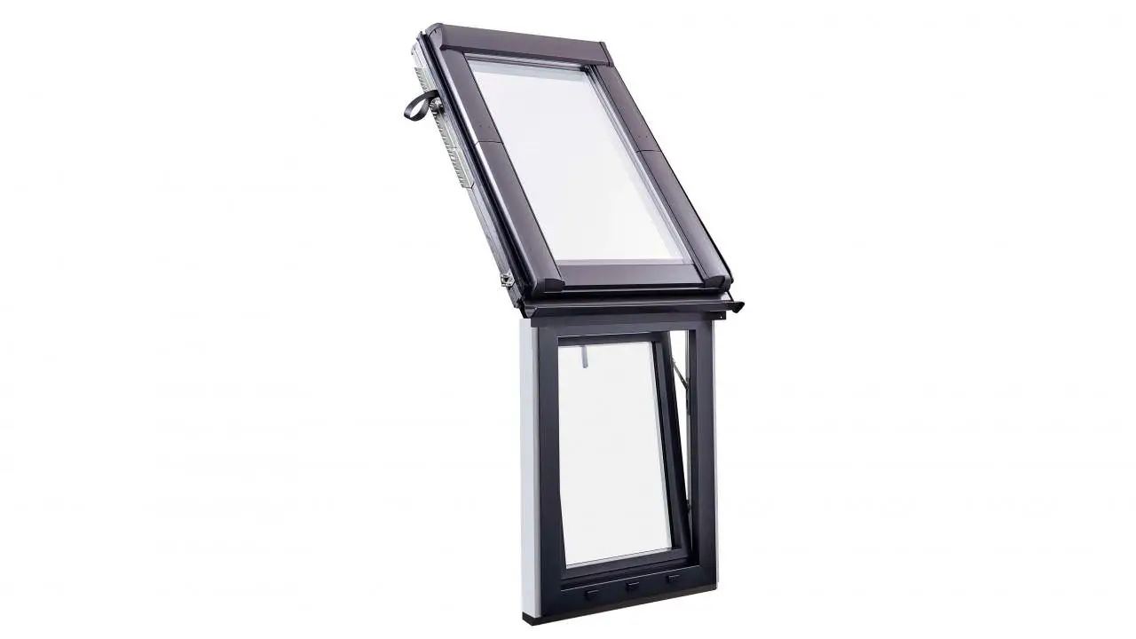 Roto Designo R1 Kunststoff Wohn-Fassadenanschlussfenster-769393M