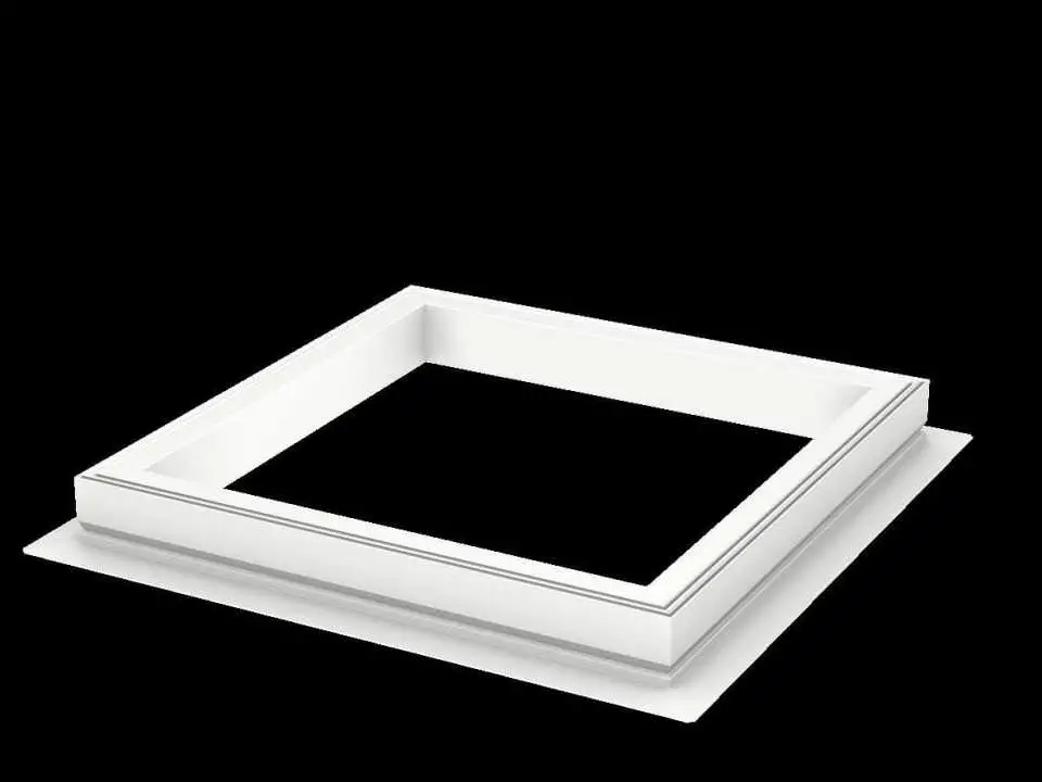 VELUX Adapterkranz 15 cm mit Flansch f.CFU/CVU ZCU-ZCU0600600015M