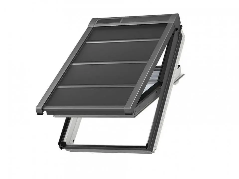 VELUX Standard-Verdunkelungsaußenmarkisen SSS CK040000S Aluminium Dunkelgrau