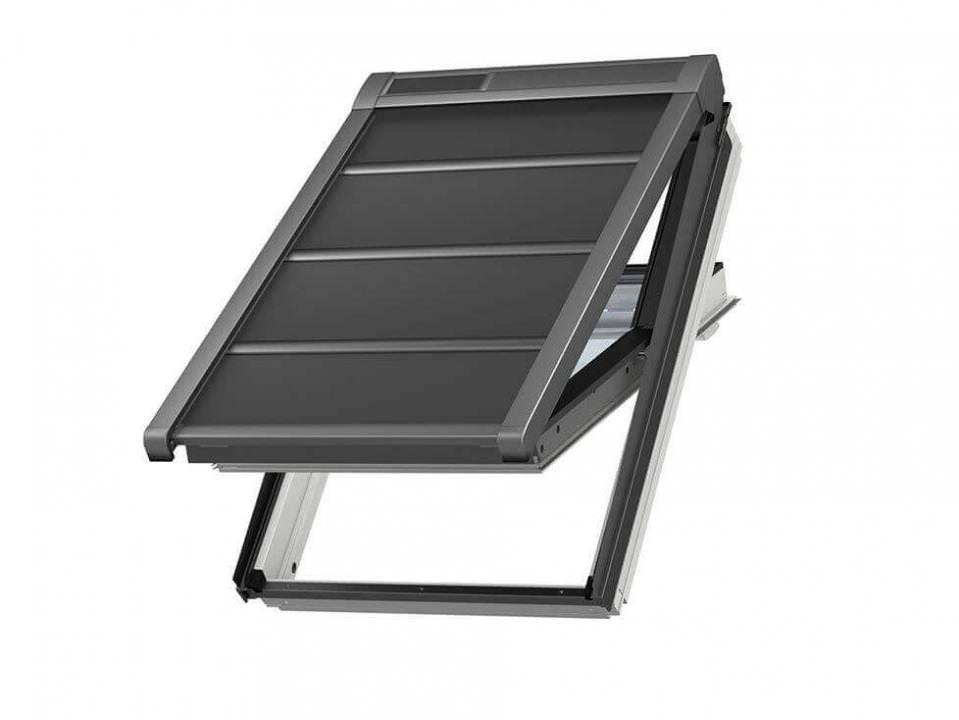 VELUX Standard-Verdunkelungsaußenmarkisen SSS MK040000S Aluminium Dunkelgrau