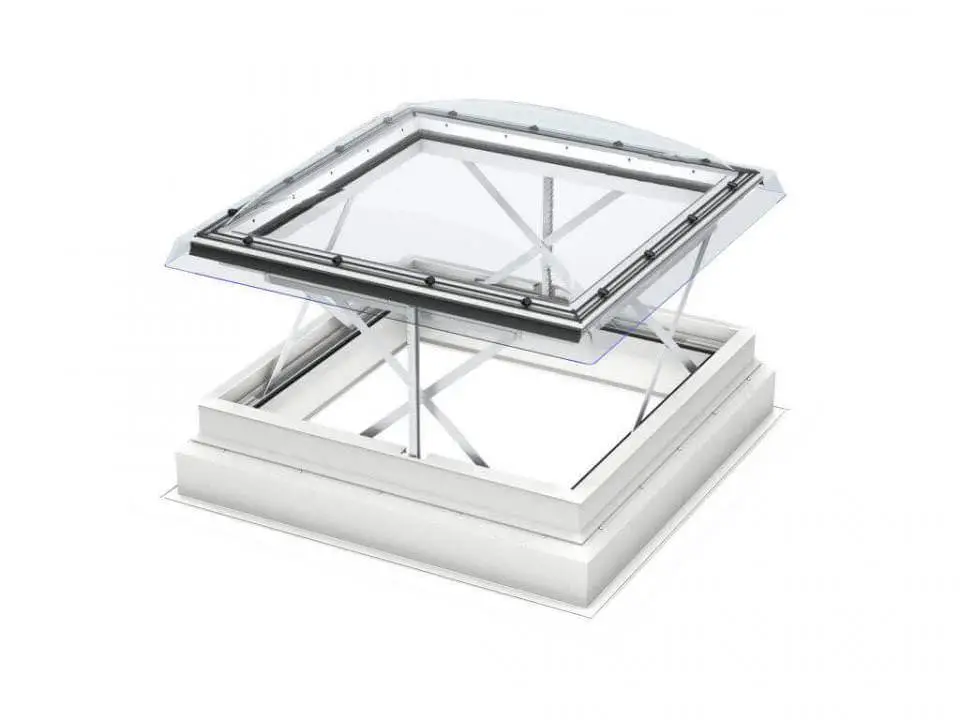 VELUX RWA Flachdach-Fenster elektrisch zu öffnen CSP-CSP1001001073QM
