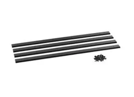 VELUX Kappleisten-Set für Flachdach-Fenster ZZZ 210U 060060 für CFU/CVU, Alu, schwarz-ZZZ210U060060