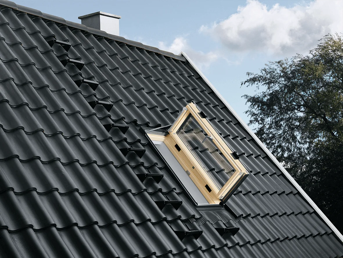 VELUX Wohn- Ausstiegsfenster Holz GXL-GXLFK062070M