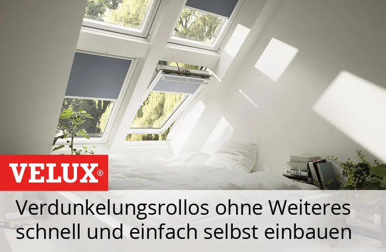 VELUX Verdunkelungsrollo DKL Einbauvideo