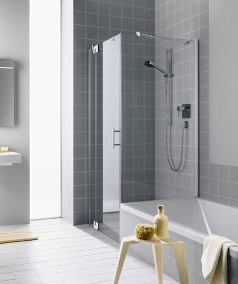 Kermi Filia XP Seitenwand verkürzt neben Badewanne FX TVD-FXTVD07516VAKM