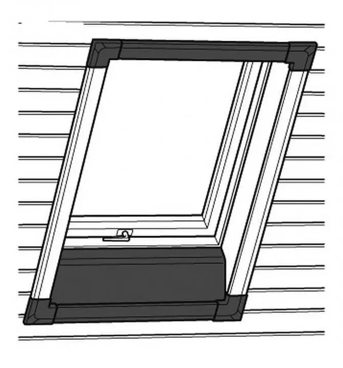 Roto Designo Rx ZIN BRE Innenfutter Breitenteil-628976M