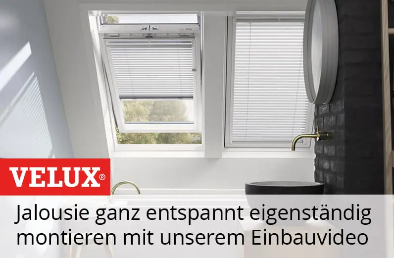 VELUX Jalousette Einbauvideo