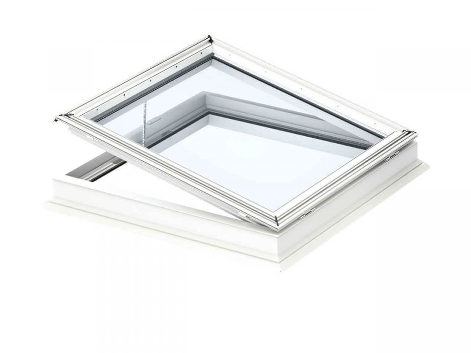 VELUX Flachdach-Fenster elektrisch zu öffnende Ausführung CVP-CVP0600600673QVM