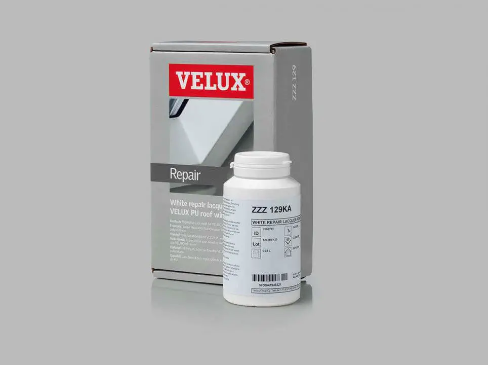 VELUX Reparatur-Lack für VELUX Kunststofffenster ZZZ 129KH-ZZZ129KH