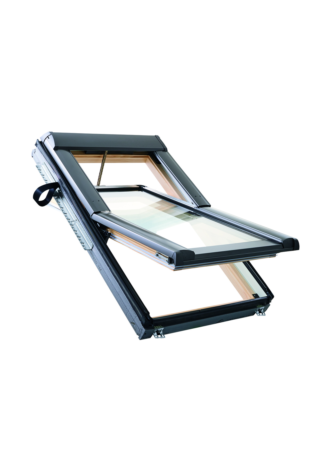 Roto Designo RotoTronic Schwingfenster R6 Holz-807445M Architektur, Gebäude, Dachfenster, Fenster