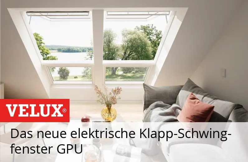 VELUX INTEGRA® Klapp-Schwing-Fenster GPU
