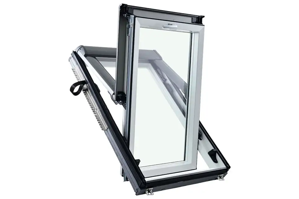Roto Designo Heat Klapp-Schwingfenster R8 Kunststoff-2036621M