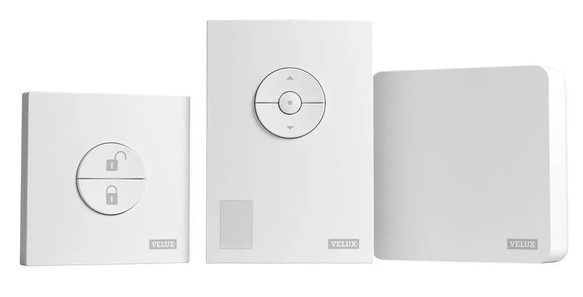 VELUX KIX 300 Active Paket Internet Gateway Raumklimasenor und Schalter Abwesenheit-KIX300