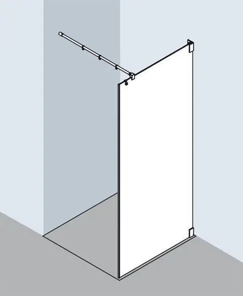 Kermi FILIA WALK-IN Wall FI TWF-FITWF08020VAKM