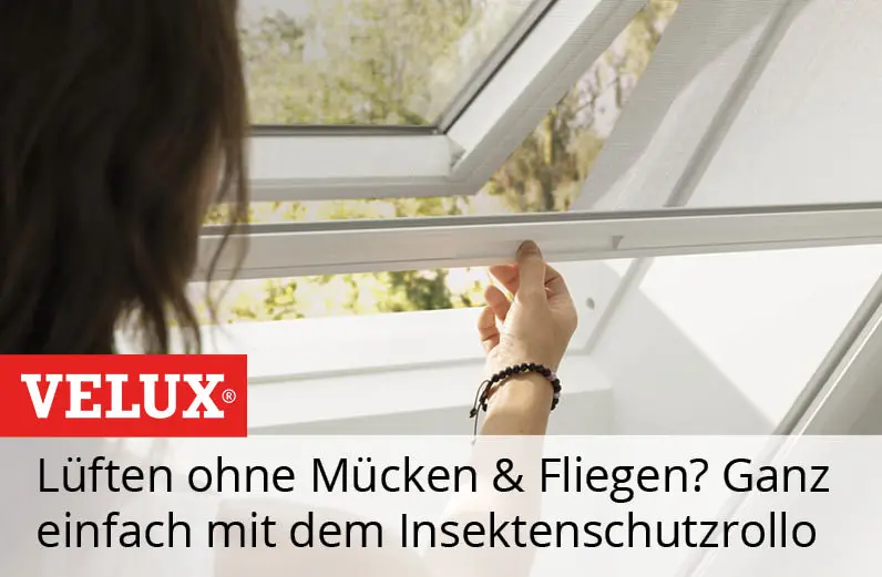 VELUX Insektenschutzrollo Einbauvideo