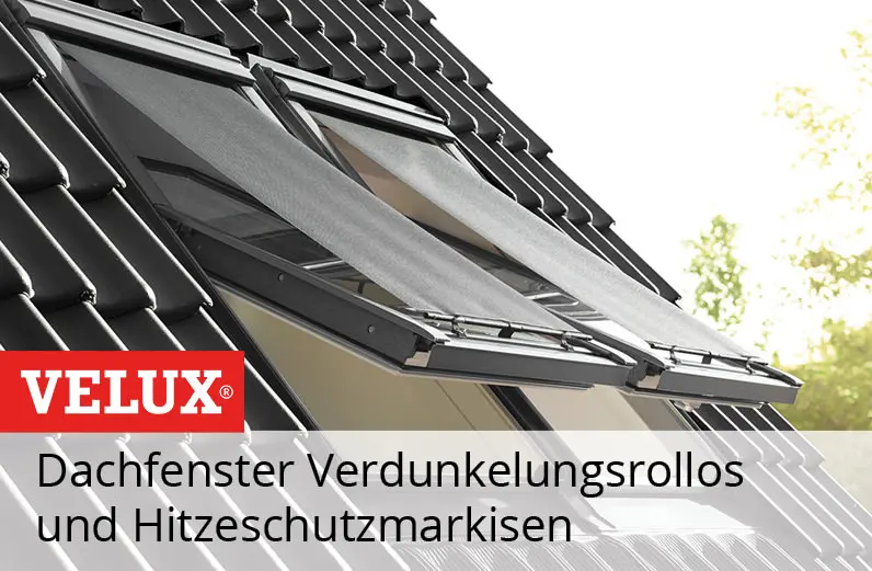 VELUX Dachfenster Rollo zum Hitzeschutz