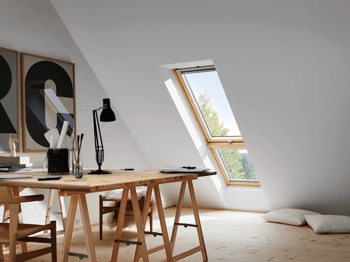 VELUX Zusatzelement DACHSCHRÄGE Holz GIL-GILMK342062M