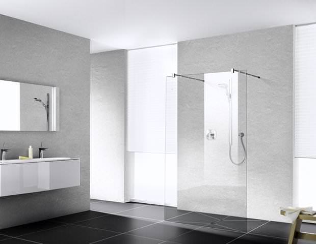 Kermi WALK-IN XB Free Duschwand XB FW1-XBFW112020VAKM