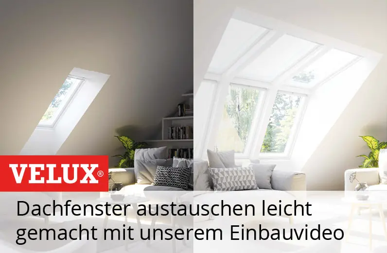 VELUX Dachfenstertausch (Austausch) Video