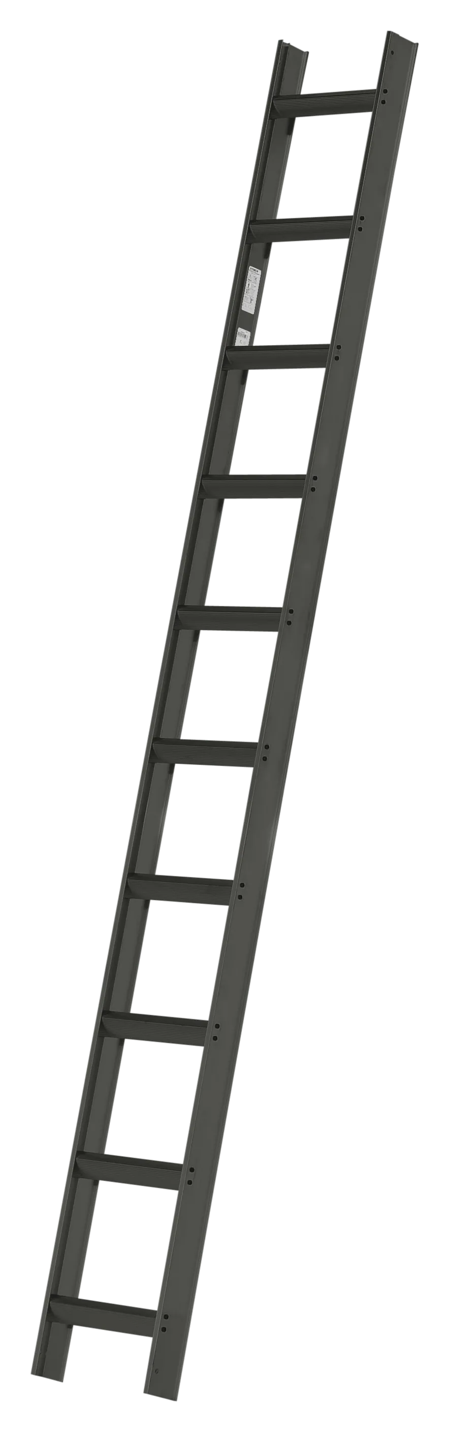 leiter, faltbar, Metall, Schwarz, Stufen