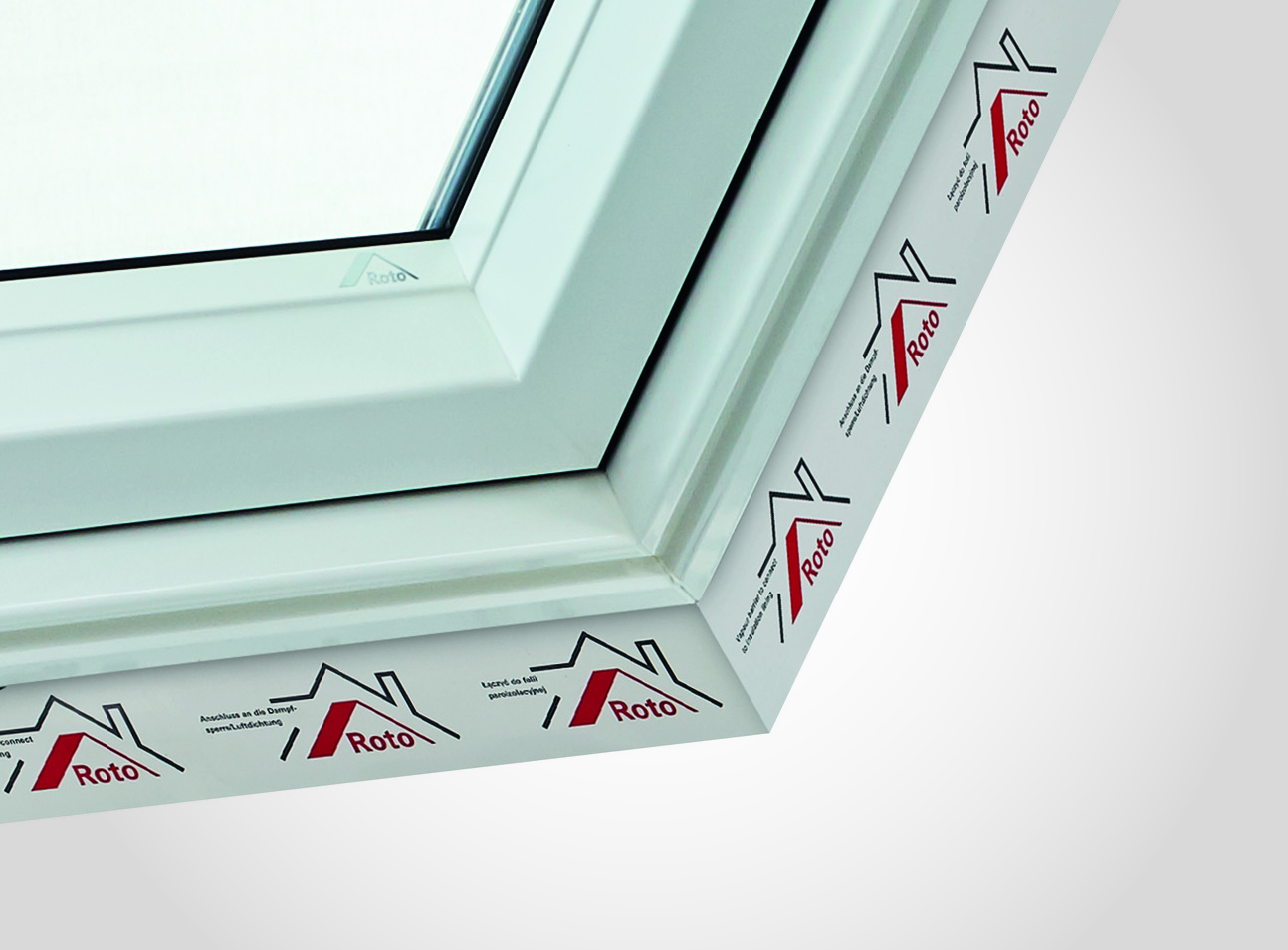 Roto Designo RotoTronic Schwingfenster R6 Kunststoff-807579M Fenster, Architektur, Gebäude, Dachfenster