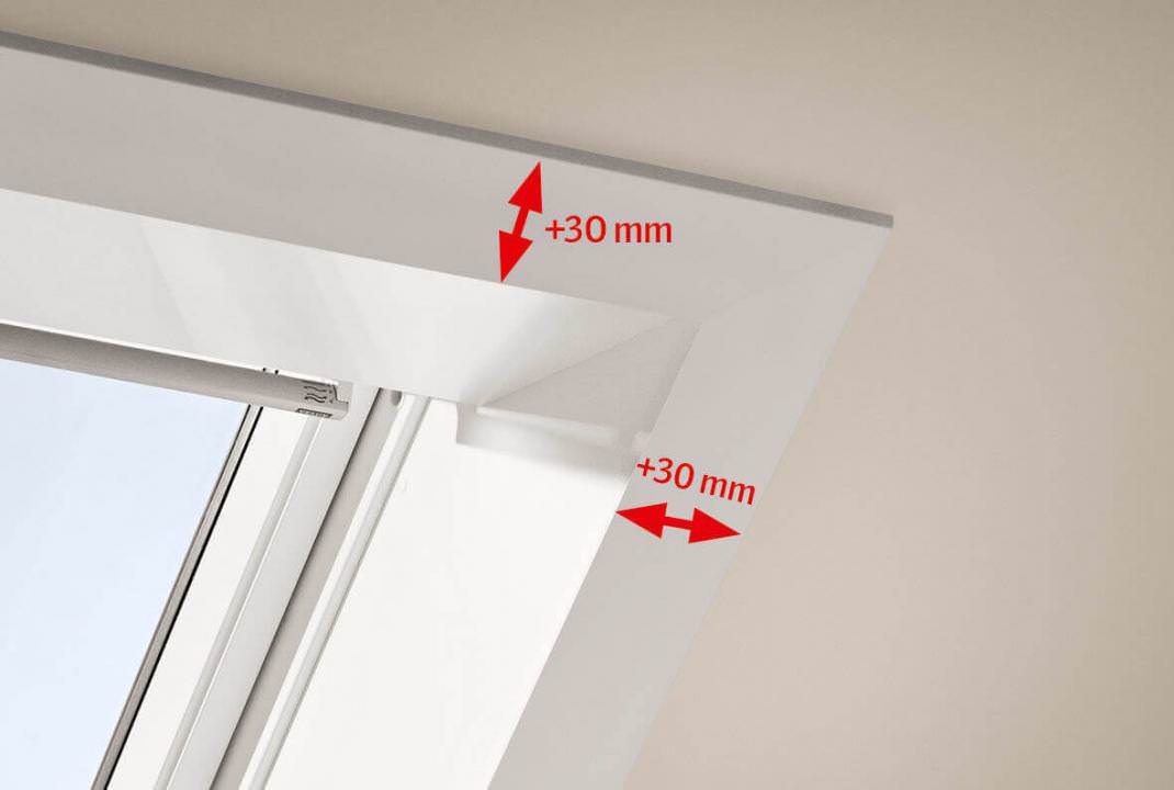 VELUX Renovierungskit Innenfutter,zus. Abdeckleisten 87mm LSW-LSWCK1882000M