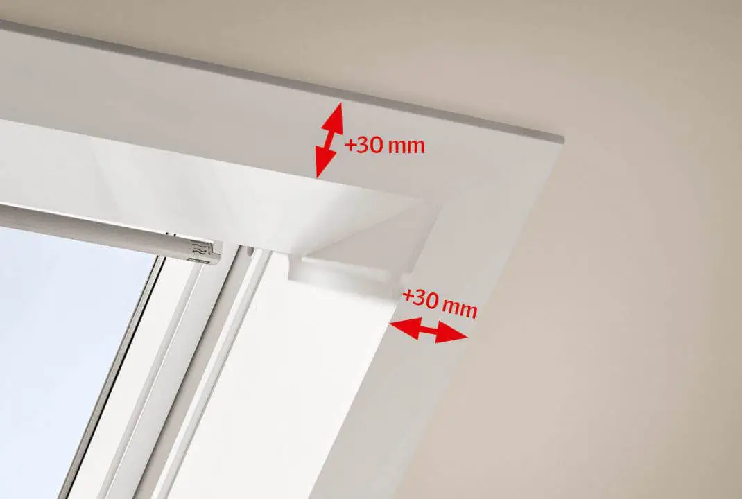VELUX Renovierungskit Innenfutter,zus. Abdeckleisten 87mm LSW-LSWCK1882000M