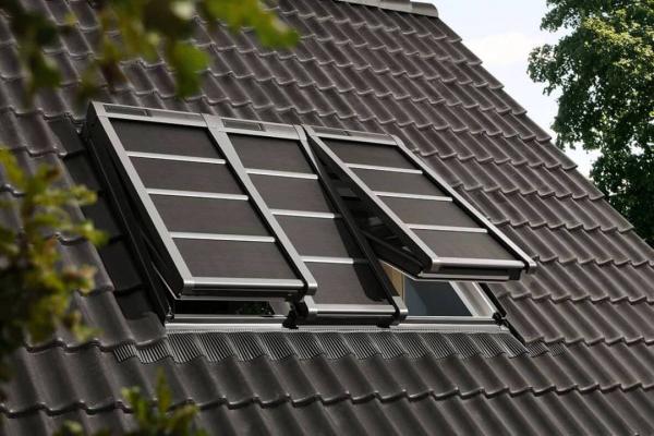 VELUX Hitzeschutzmarkise Verdunkelung Solar für 3-in-1 SSSS
