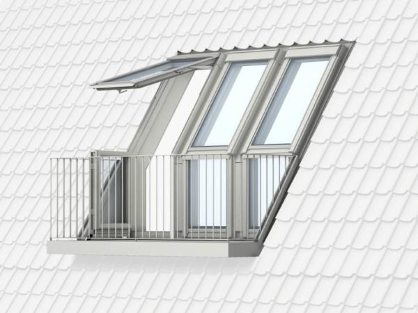 VELUX Kombi-Eindeckrahmen für Dachterrasse